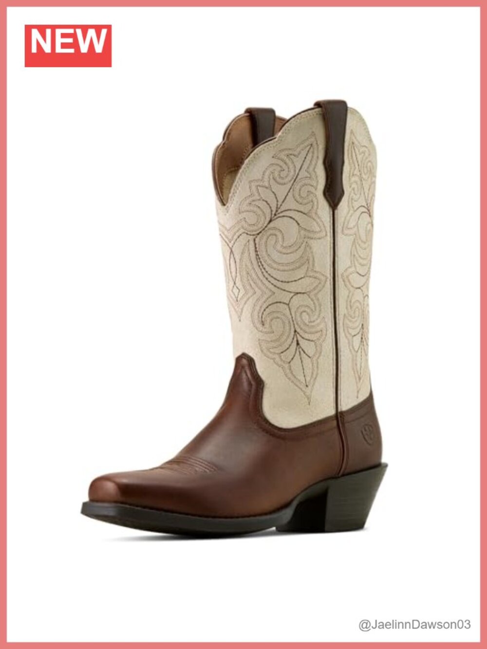 Women's Round Up Square Toe Western Boot Faux Leather Knee High